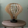 Envostar Faje lampe à poser contreplaqué bouleau^ Luminaires Durables