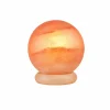 Envostar Harmony Lampe de table au sel Boule Socle en bois^ Lampes Décoratives