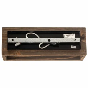 Envostar Kubiko applique en pin foncé^ Luminaires Durables
