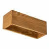 Envostar Kubiko applique en pin naturel^ Luminaires Durables