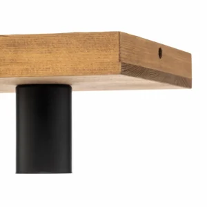 Envostar Lobo plafonnier à 1 lampe pin brun^ Luminaires Durables
