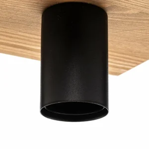 Envostar Lobo plafonnier à 1 lampe pin brun^ Luminaires Durables