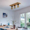 Envostar Lobo plafonnier à 3 lampes pin brun^ Luminaires Durables