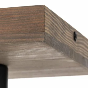 Envostar Lobo plafonnier à 2 lampes pin gris^ Luminaires Durables