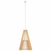 Envostar Lohr suspension, bois, conique Ø 39 cm^ Luminaires Durables