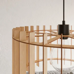 Envostar Mors suspension, contreplaqué de bouleau, 1 lampe^ Luminaires Durables