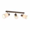 Envostar Nale 2 plafonnier à 3 lampes pin gris^ Luminaires Durables