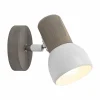 Envostar Nale spot mural pin gris^ Luminaires Durables