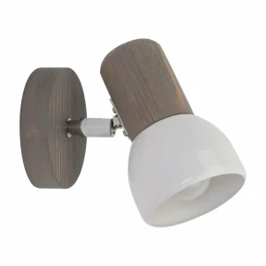 Envostar Nale spot mural pin gris^ Luminaires Durables