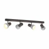 Envostar Nale spot pour plafond 4 lampes pin gris^ Luminaires Durables