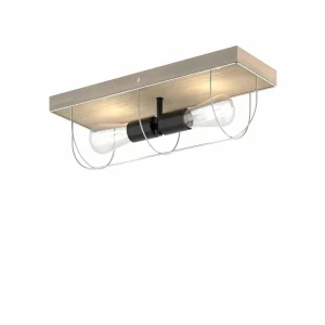 Envostar Neptuna plafonnier, angulaire, à 2 lampes.^ Luminaires Durables