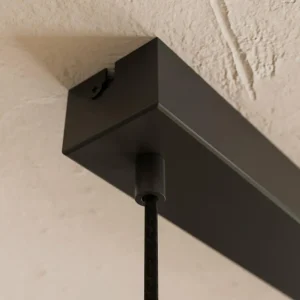 Envostar Talia suspension, chêne/blanc, 4 lampes^ Luminaires Durables