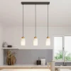 Envostar Talia suspension chêne/blanc 3fl linea^ Luminaires Durables