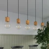 Envostar Terra suspension, pin clair, 5 lampes^ Luminaires Durables