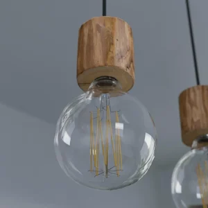 Envostar Terra suspension, pin clair, 5 lampes^ Luminaires Durables