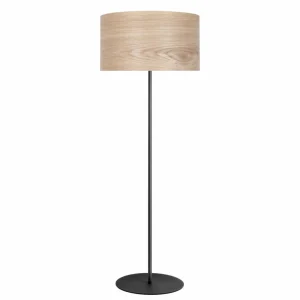 Envostar Veneer lampe sur pied cœur de frêne^ Luminaires Durables