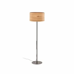 Envostar Veneer lampe sur pied cœur de frêne^ Luminaires Durables