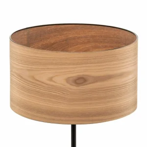 Envostar Veneer lampe sur pied cœur de frêne^ Luminaires Durables