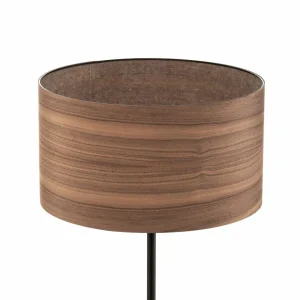 Envostar Veneer lampe sur pied noyer^ Luminaires Durables