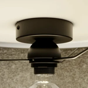 Envostar Veneer plafonnier chêne fumé Ø 40cm^ Luminaires Durables