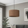 Envostar Veneer suspension noyer^ Luminaires Durables