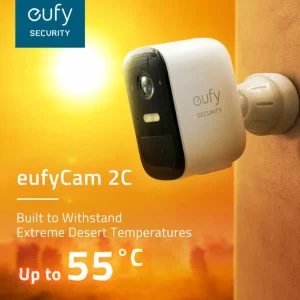 EUFY Security Cam 2C IP67 caméra, extension^ Caméras Connectées