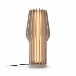 Eva Solo Lampe à poser LED rechargeable Radiant, beige, caoutchouc, IP44^ Lampes Décoratives