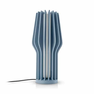 Eva Solo Lampe à poser LED rechargeable Radiant, bleu, caoutchouc, IP44^ Lampes Décoratives