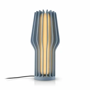 Eva Solo Lampe à poser LED rechargeable Radiant, bleu, caoutchouc, IP44^ Lampes Décoratives