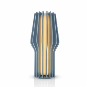Eva Solo Lampe à poser LED rechargeable Radiant, bleu, caoutchouc, IP44^ Lampes Décoratives