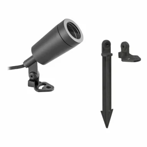 EVN spot de jardin L651523 piquet inox anthracite^ Projecteurs D'Extérieur