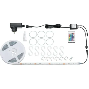 Briloner Extérieur - ruban LED RVB Ora avec télécommande^ Lampes Décoratives