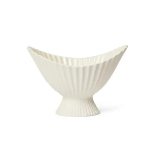 ferm LIVING Bol Fountain, blanc, largeur 19 cm, céramique^ Meubles & Aménagements