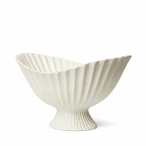 ferm LIVING Bol Fountain Centrepiece, blanc, céramique^ Meubles & Aménagements