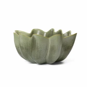 ferm LIVING Bol Nium, vert, Ø 22 cm, céramique, émaillé^ Meubles & Aménagements