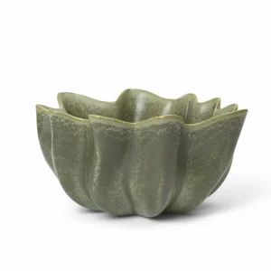ferm LIVING Bol Nium, vert, Ø 36 cm, céramique, émaillé^ Meubles & Aménagements