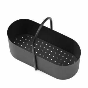 ferm LIVING Boîte à outils Grib, noir, largeur 35 cm, fer^ Meubles & Aménagements