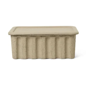 ferm LIVING Boîte de rangement Paper Pulp, 40 x 30 cm, lot de 2^ Meubles & Aménagements