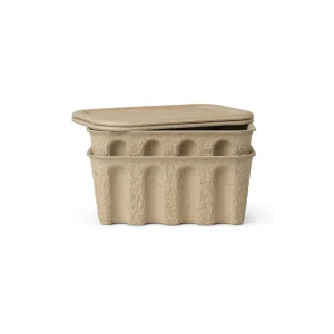 ferm LIVING Boîte de rangement Paper Pulp, 28 x 18 cm, lot de 2^ Meubles & Aménagements
