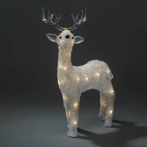 Konstsmide Christmas Figure LED Renne extérieur IP44 clair 2 500 K^ Lumière De Noël