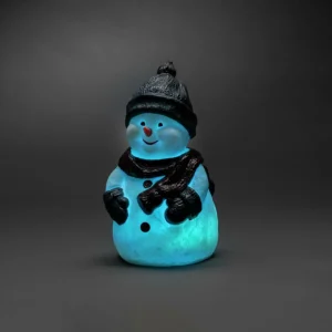 Konstsmide Christmas Figurine LED Bonhomme de neige, RVB, IP44^ Lumière De Noël