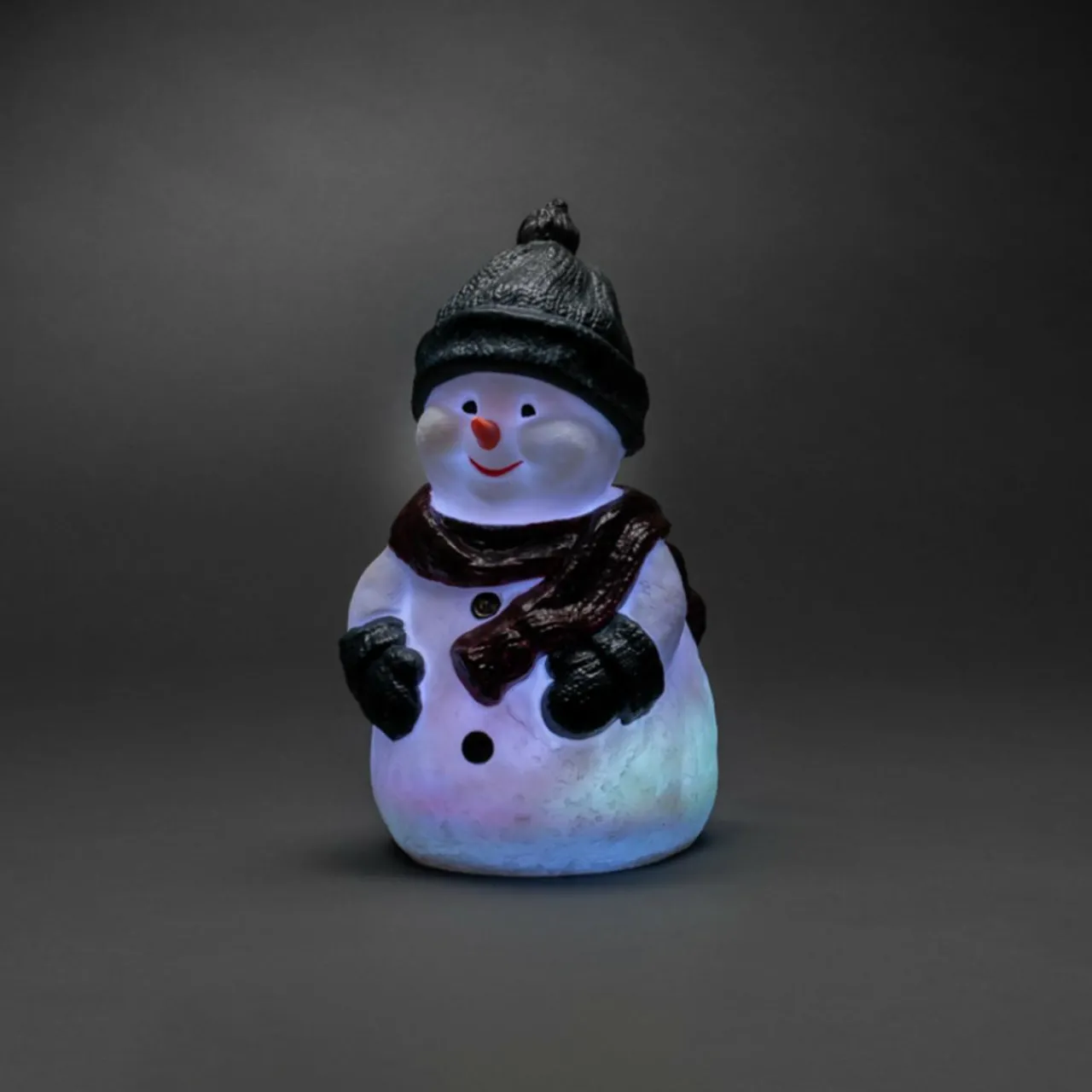 figurine_led_bonhomme_de_neige_rvb_ip_3.webp Konstsmide Christmas Figurine LED Bonhomme de neige, RVB, IP44^ Lumière De Noël