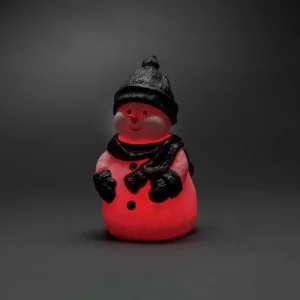 Konstsmide Christmas Figurine LED Bonhomme de neige, RVB, IP44^ Lumière De Noël