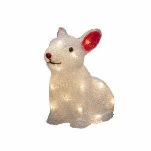 Konstsmide Season Figurine LED Lapin, sur batterie^ Lampes Décoratives