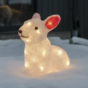 Konstsmide Season Figurine LED Lapin, sur batterie^ Lampes Décoratives