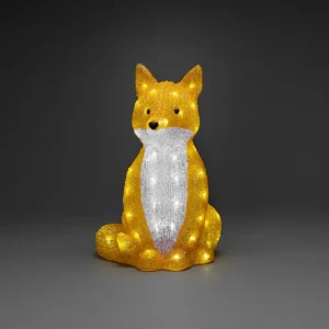 Konstsmide Season Figurine LED Renard, l’unité^ Lumière De Noël