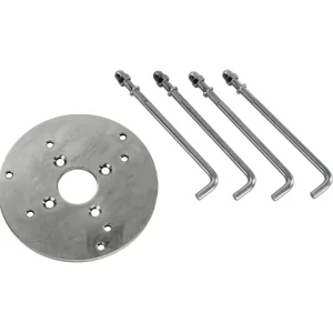 SLV Fixation béton pour borne et luminaire pour socle^ Bornes Éclairage Extérieur