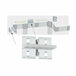 Paulmann Fixation murale Duo Profil pour bandeau à LED^ Lampes Décoratives