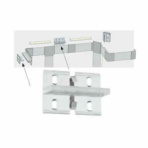 Paulmann Fixation murale Duo Profil pour bandeau à LED^ Lampes Décoratives