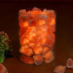 Wagner Life Flamme en cristal de sel dans un verre^ Lampes Décoratives